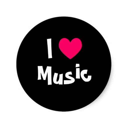 i love music sticker