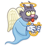 itchy and scratchy funny cartoon sticker 10