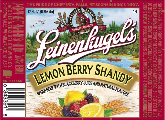 Leinenkugels Lemon Berry Shandy Sticker