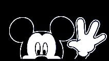 Mickey Mouse Wave Diecut Vinyl Decal