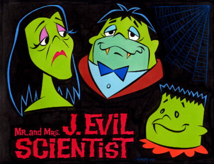 MR and MRS. J. EVIL SCIENTIST