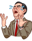 mr bean show funny car sticker 10