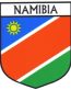 Namibia Flag Crest Decal Sticker