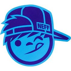NEFF Skate color Logo Sticker