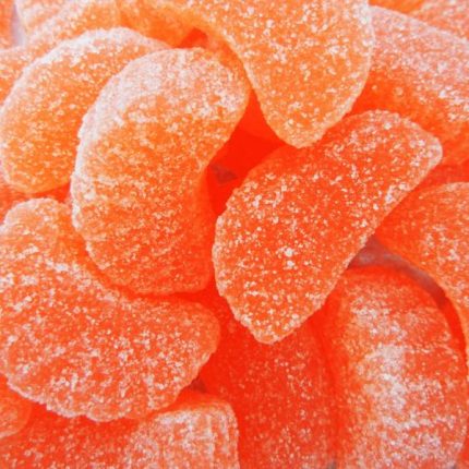 orange slice candy sticker