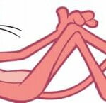 Pink Panther Car Stickers 6