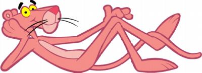 Pink Panther Car Stickers 6