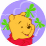 Pooh 20 Adhesive Vinyl Decal Sticker