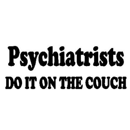 Psychiatrists Decal 20