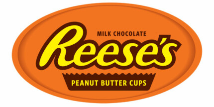 reese Candy_logos_reeses oval sticker