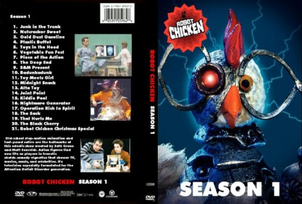 Robot Chicken Sticker 1