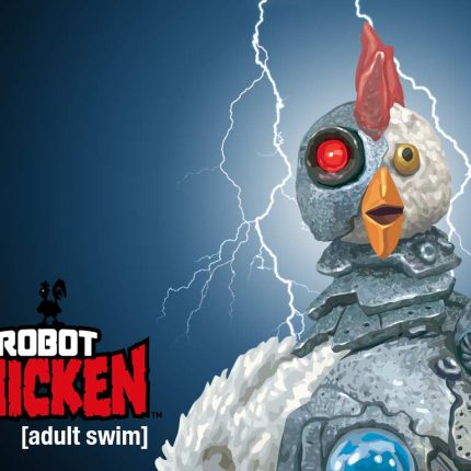 Robot Chicken Sticker 2