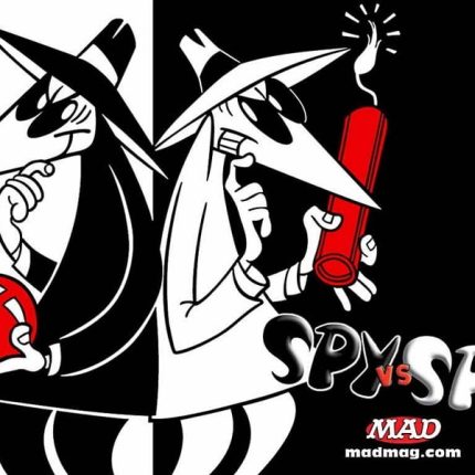 Spy Versus Spy Mad TV Decal Sticker5