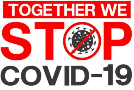 Stop COVID-19 Stickers 19