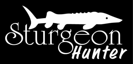 sturgeon hunter vinyl fishing decal