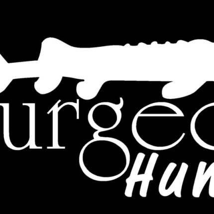 sturgeon hunter vinyl fishing decal