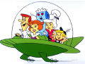 The Jetsons in Car Sticker 2