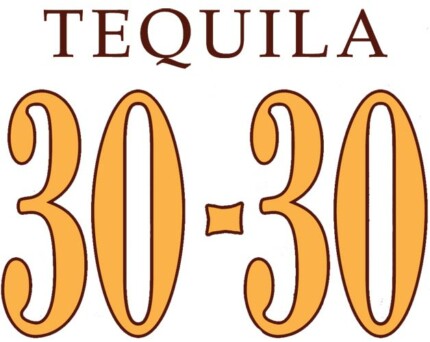 3030 Tequila Logo Color Sticker