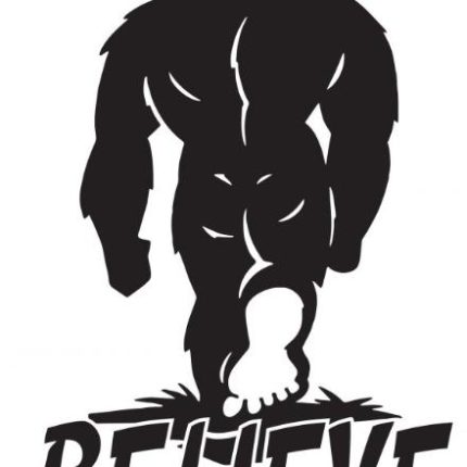 BELIEVE IN BIGFOOT FUNNY DIE CUT DECAL