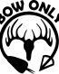 bow-hunting-sticker BOW ONLY