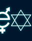 Coexist Navy and White Bumber Sticker Decal