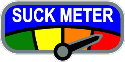 Color SUCK Meter Sticker