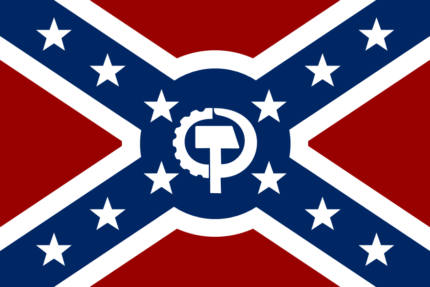 Communist CSA flag