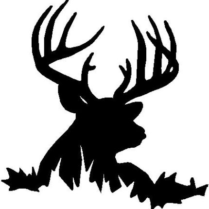 Deer Head Decal 55