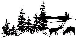 Deer Hunting Decal Sticker 53