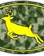 Deer Logo - GREEN CAMO