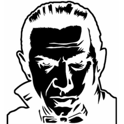 Dracula vinyl decal sticker Horror Classic Movie Monster Bela Lugosi Stoker DIE CUT DECAL