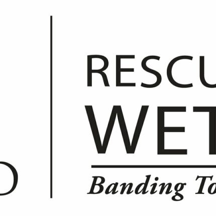 DU Rescue Our Wetlands die cut decal