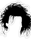 Edward Sissorhands Hair Sticker