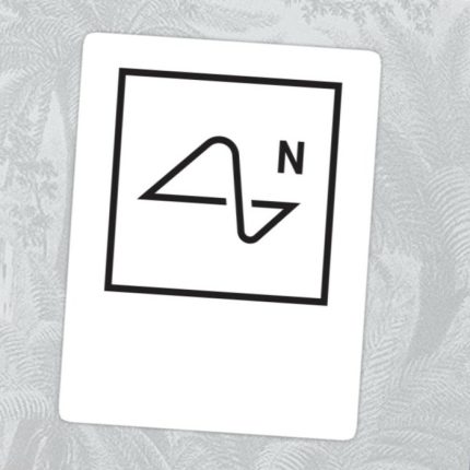 elon musk neuralink rectangle sticker