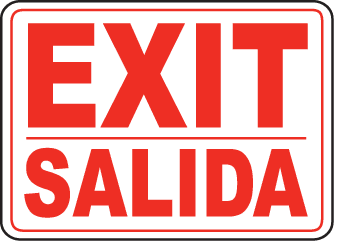 Exit Entrance Signs and Banners 25