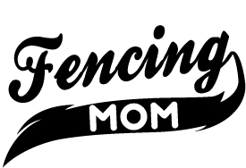 Fencing Mom 2 Sport Spirit Decal