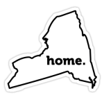 Home New York Sticker