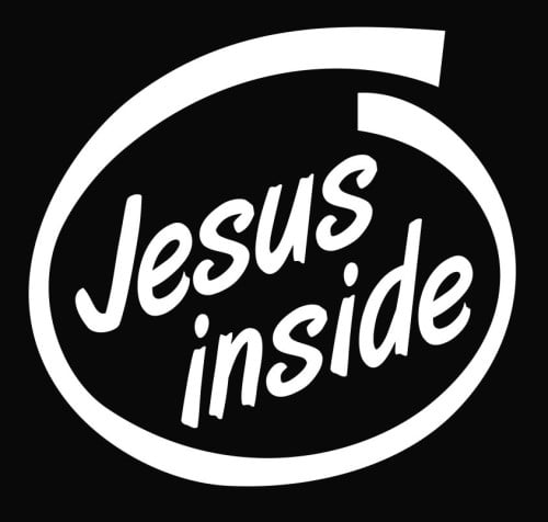Jesus Inside Decal