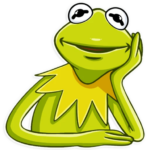 kermit the FROG muppet show_sticker 6