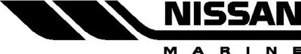 Nissan Marine Decal Sticker 03