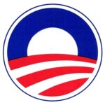 OBAMA LOGO STICKER