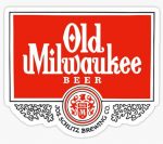 OLD MILWAUKEE LOGO BEER STICKER