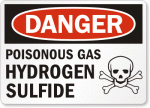 Poisonous Gas Danger Sign 2