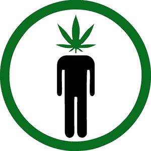 POT HEAD ROUND STICKER