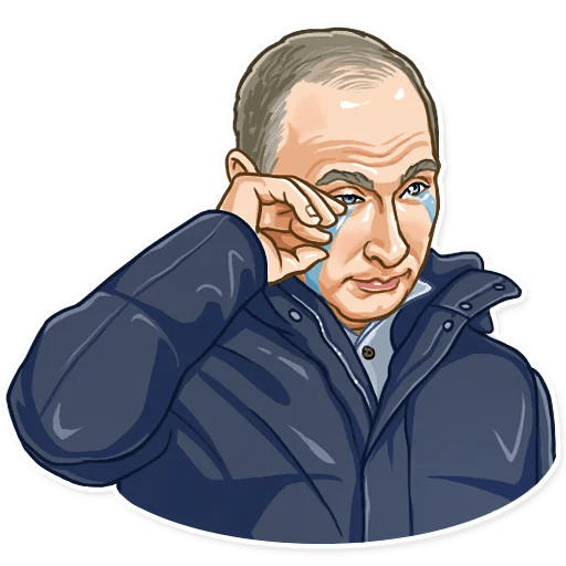 president vladimir putin political sticker 25