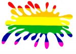 Pride Splash Sticker