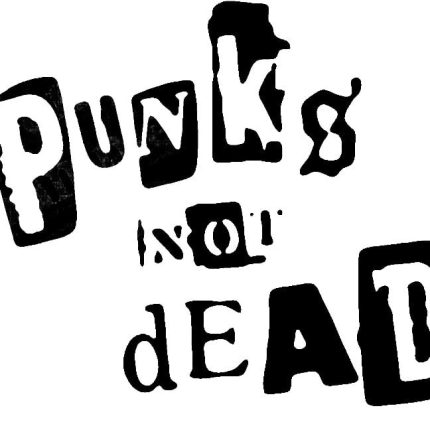 Punks Not Dead Band Vinyl Decal Sticker