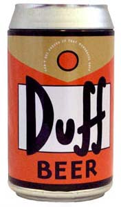 Simpson Sticker Duff Beer