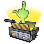 slimer ghost busters funny sticker 9