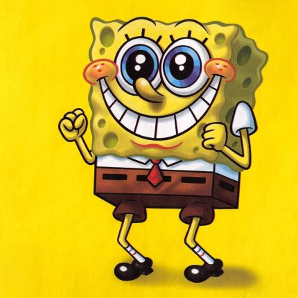 spongebob squarepants wallpaper rectangle sticker